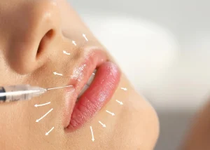 رازلیزر تزریق ژل لب