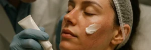 رفع جای زخم با لیزر یا کرم